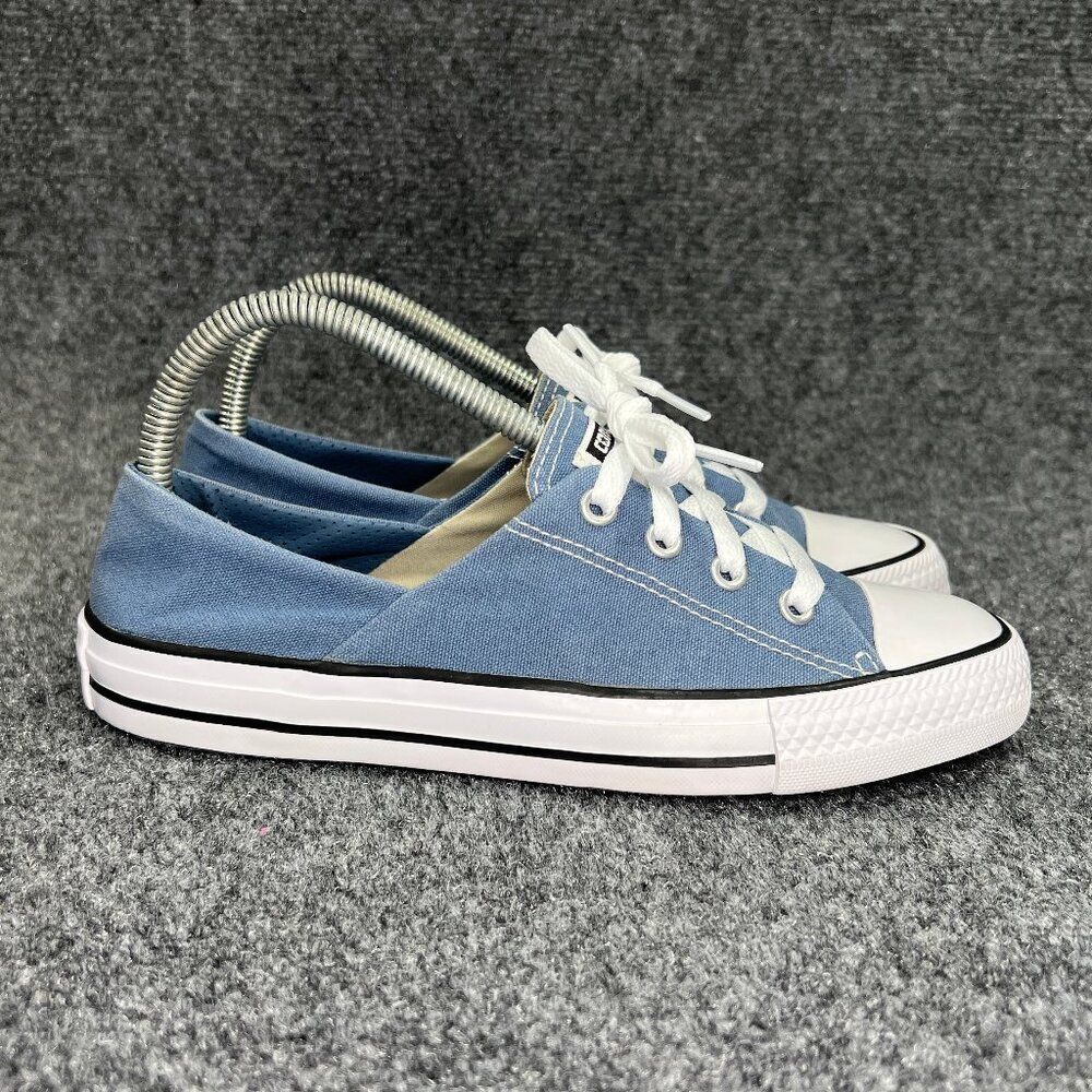 Converse Coral‎ Ox Shoes Women's Size 7 Blue Chuck Taylor All Star Low Sneakers
